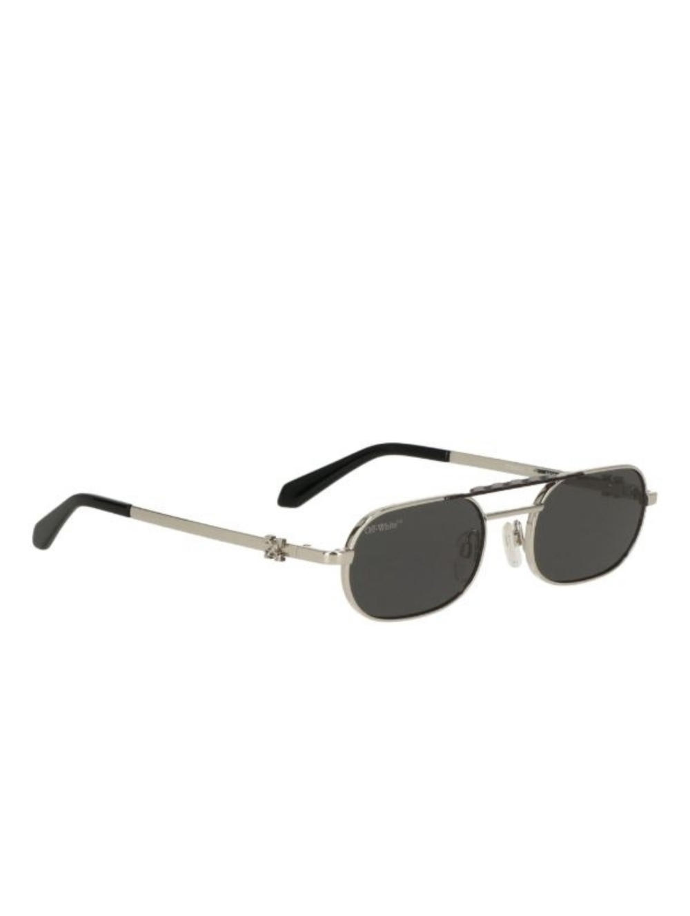 Off-White Baltimore Sunglasses Silver Metal